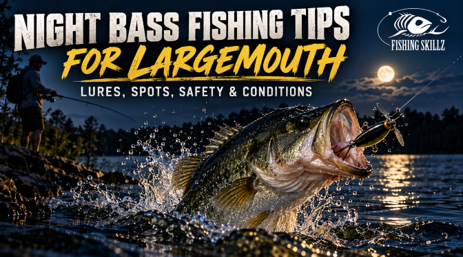 night bass fishing tips